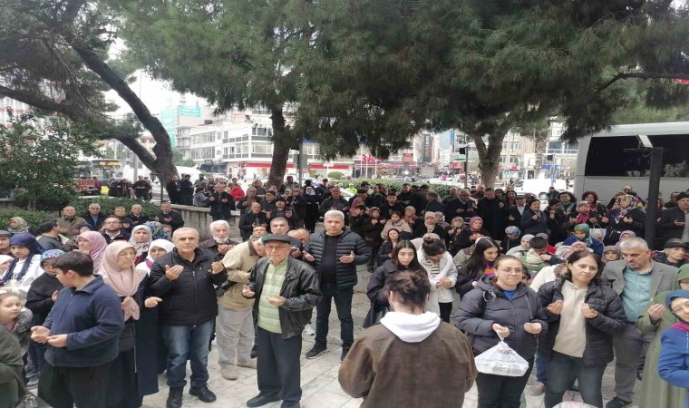 Aydında umreciler dualarla uğurlandı