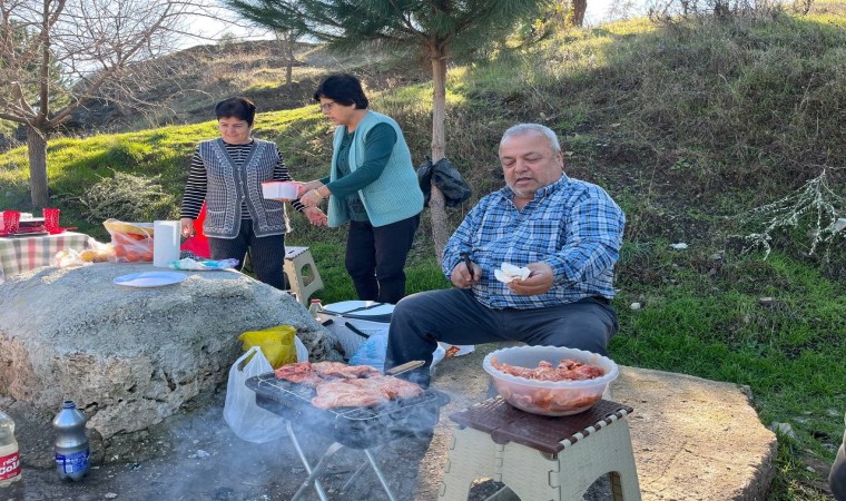 Aydında vatandaşlar piknik alanlarına akın etti