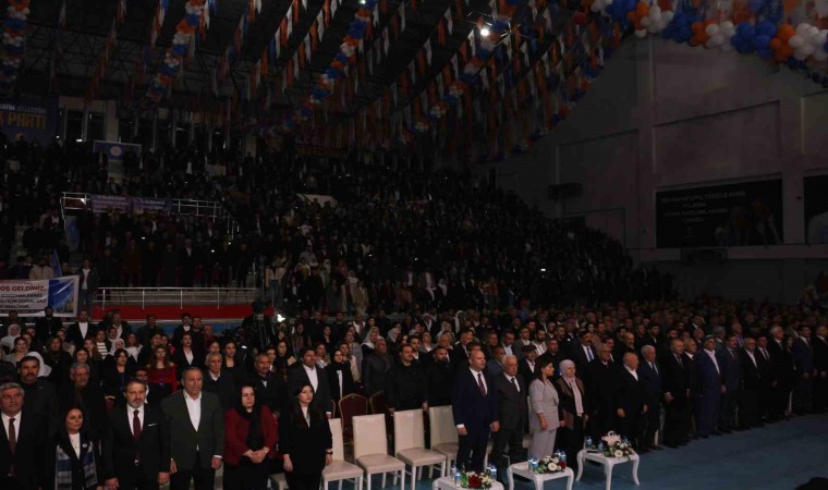 Bakan Memişoğlu, AK Parti Şırnak 8. Olağan İl Kongresine katıldı