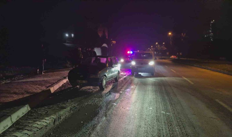 Bartında pes dedirten olay: Polisi görünce aracı bırakıp kaçtı