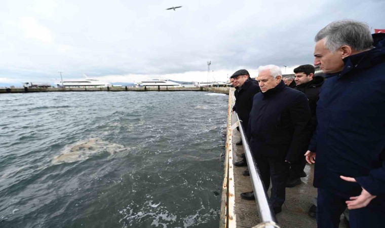 Başkan Bozbeyden Marmara Denizinde müsilaj uyarısı