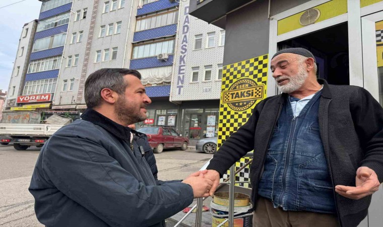 Başkan Çetinkaya esnaf ve vatandaşların taleplerini dinledi