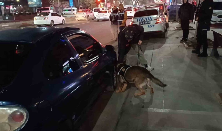 Batmanda polis ekiplerinden yılbaşı denetimi