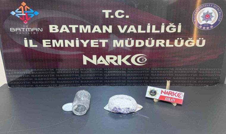 Batmanda üzerinde uyuşturucu yakalanan yolcu tutuklandı