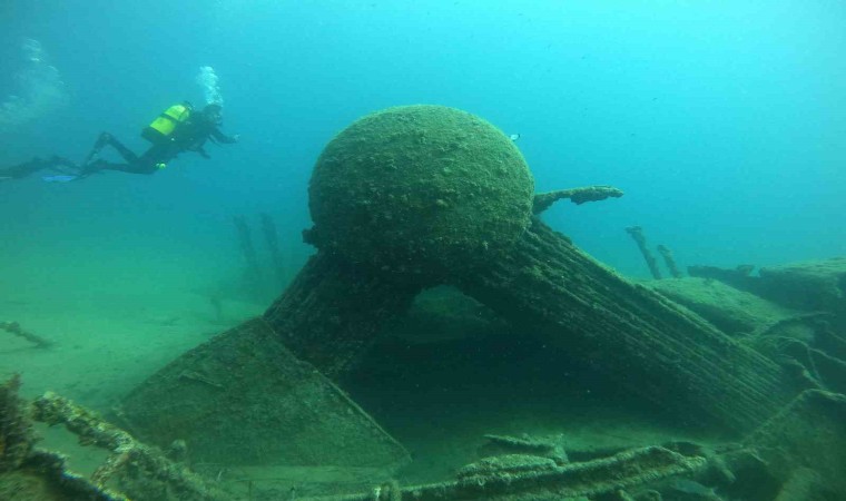 Çanakkale Savaşlarından kalma batıklara 1 yılda 6 bin dalgıç dalış yaptı