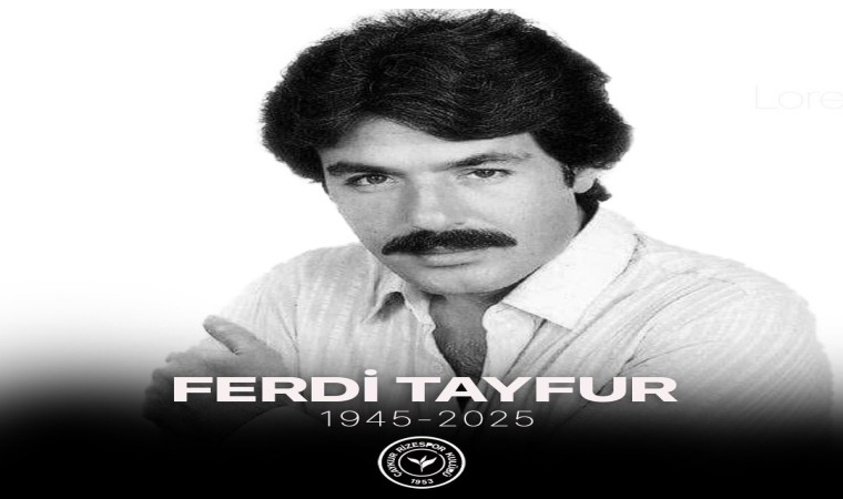 Çaykur Rizespordan Ferdi Tayfur paylaşımı