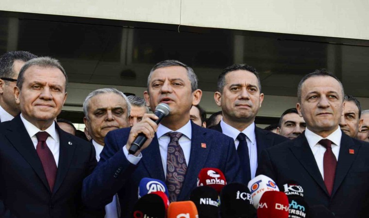 CHP Genel Başkanı Özel: Bugün Mersinden bir büyük sürpriz yapacağız