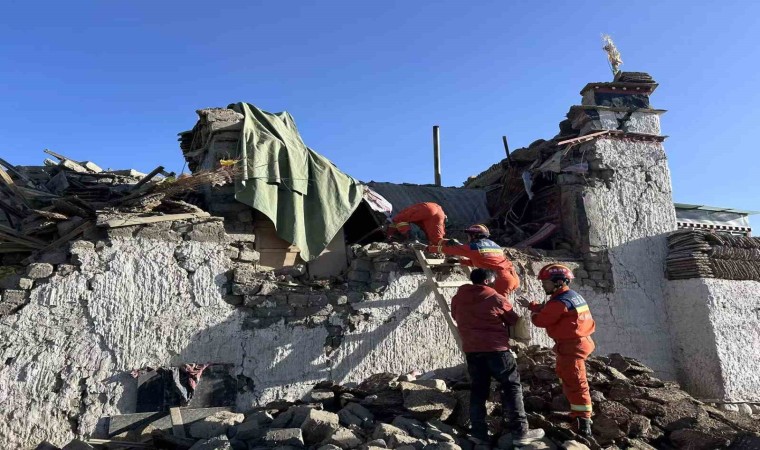 Çinin Tibet Özerk Bölgesini vuran depremde can kaybı 95e yükseldi