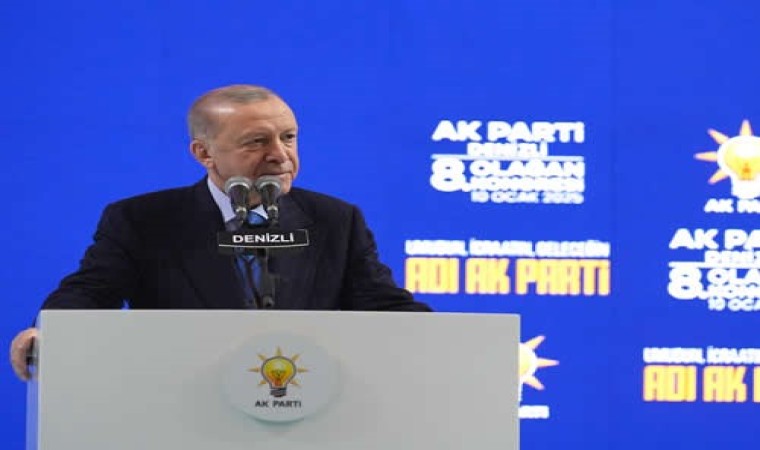 Cumhurbaşkanı Erdoğan; “22 yılda Denizliye 385 milyar TL tutarında kamu yatırımı yaptık”