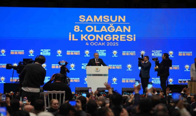 Cumhurbaşkanı Erdoğan: Samsun-Ankara YHT projemizi mutlaka hayata geçireceğiz