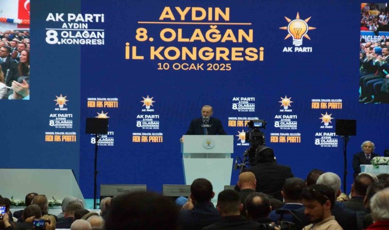 Cumhurbaşkanı Erdoğan: Son 22 yılda Aydına yaklaşık 448 milyar lira yatırım yaptık