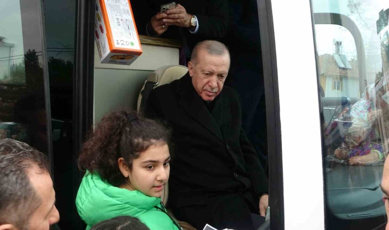 Cumhurbaşkanı Erdoğana Malatyada sevgi seli