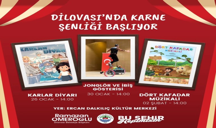 Dilovasında karne şenliği başlıyor