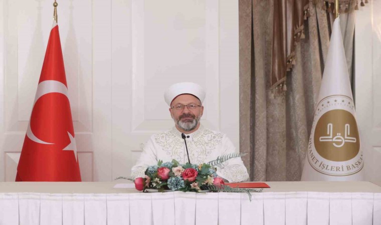 Diyanet İşleri Başkanı Erbaş: Gazzedeki insani yardım faaliyetlerimiz artarak devam ediyor”