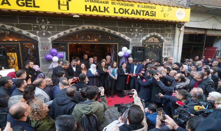 Diyarbakırda 3üncü Halk Lokantası açıldı