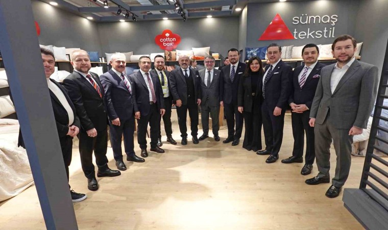 DTO Başkanı Erdoğan, Heimtextil 2025e katılan firmalara teşekkür etti