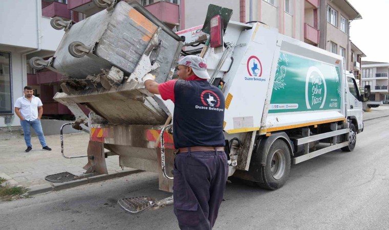 Düzcede 2024 yılında 74 bin ton evsel atık toplandı