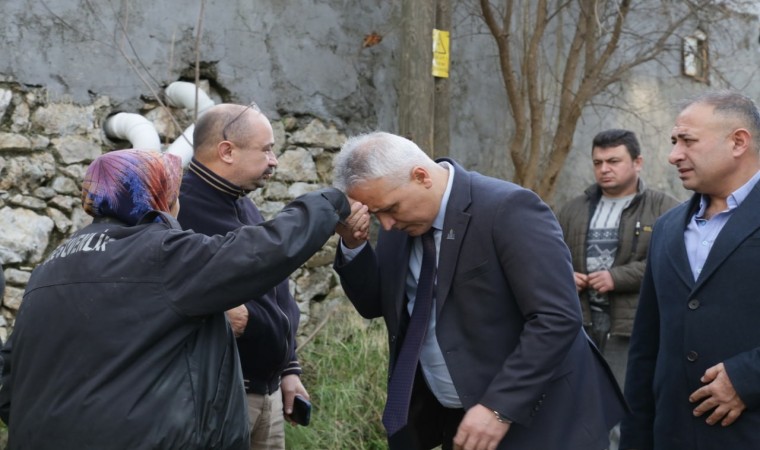 Edremit Belediyesinden taziye ziyareti