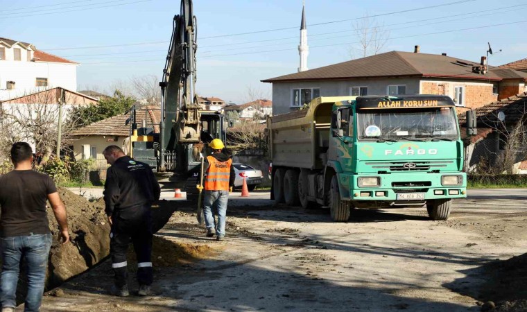 Erenlerin 25 milyonluk altyapı projesinde saha çalışmaları başladı