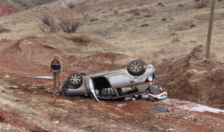 Erzurumda trafik kazası: 2 yaralı