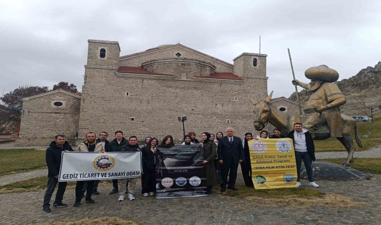 Gedizli öğrenciler gönül dağı dizi setini ziyaret etti