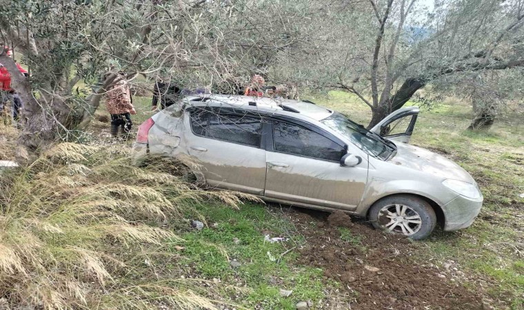 Havran Çamdibi Mahallesinde trafik kazası: 2 yaralı