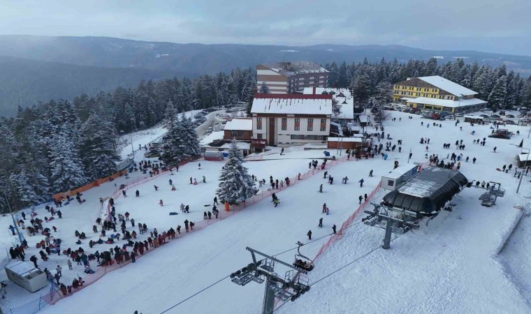 Ilgaz Dağına tatilci akını