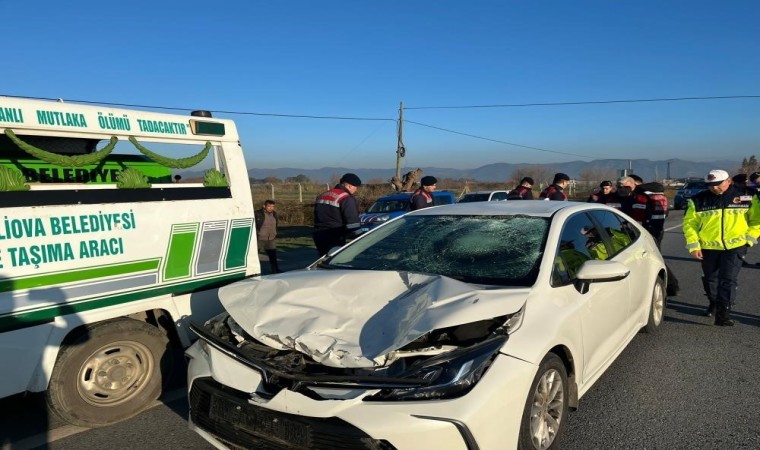 İncirliovadaki kazada otomobil sürücüsü tutuklandı