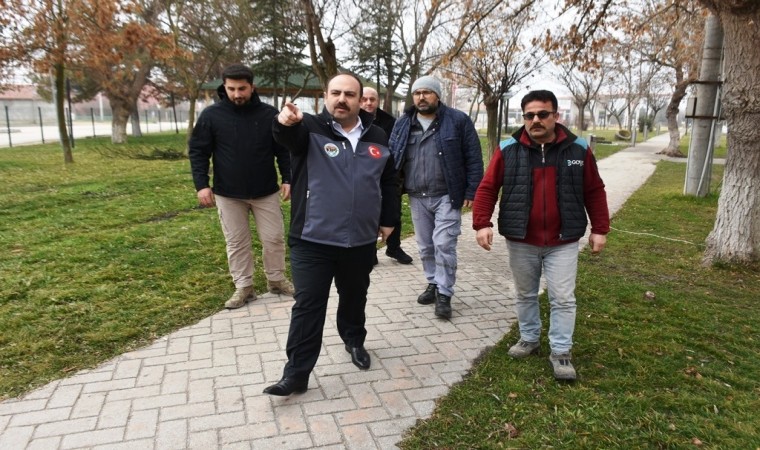 İnönüdeki yoğun ilgi gören parka yeni kamelyalar geliyor