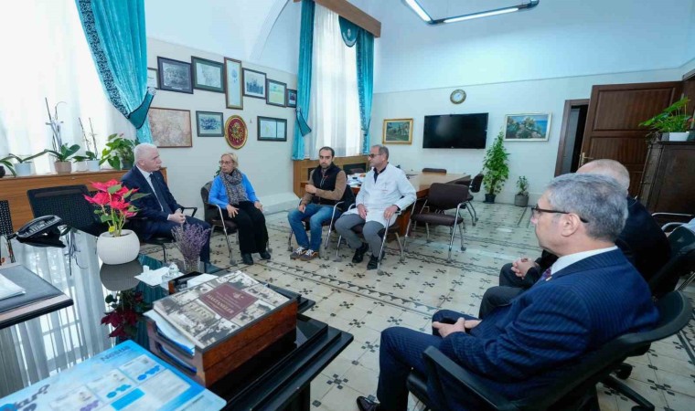 İstanbul Valisi Davut Gülden, Edip Akbayrama ziyaret