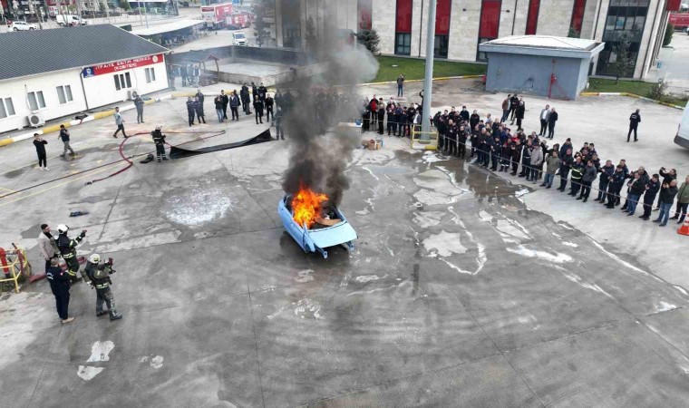 İtfaiyecilere Kocaelide önemli eğitim