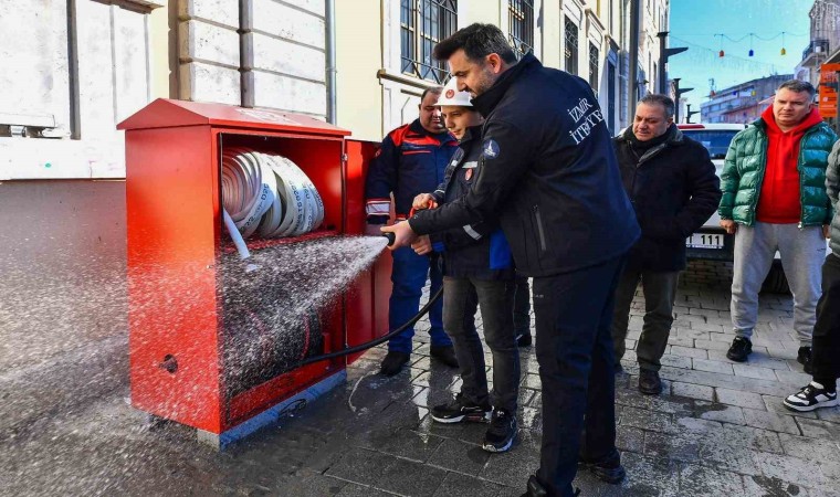 İzmir Büyükşehirden yangın güvenliğine sıkı denetim