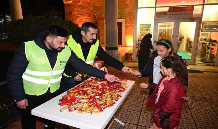 Kandil şekerleri Bozüyük Belediyesinden