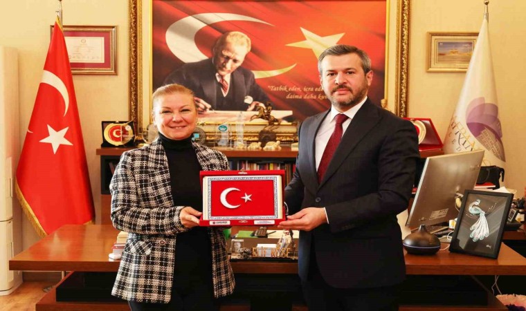 Karabük Belediye Başkanı Çetinkayadan, Safranbolu Belediye Başkanı Köseye ziyaret