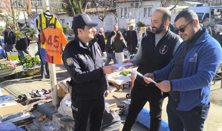 Karacasuda vatandaşlar dolandırıcılık olaylarına karşı bilgilendirildi