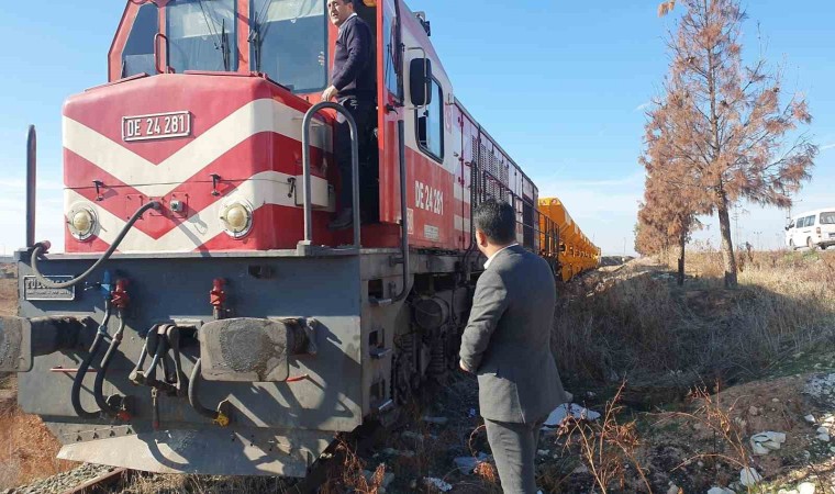 Karkamışa yük treni seferleri başladı