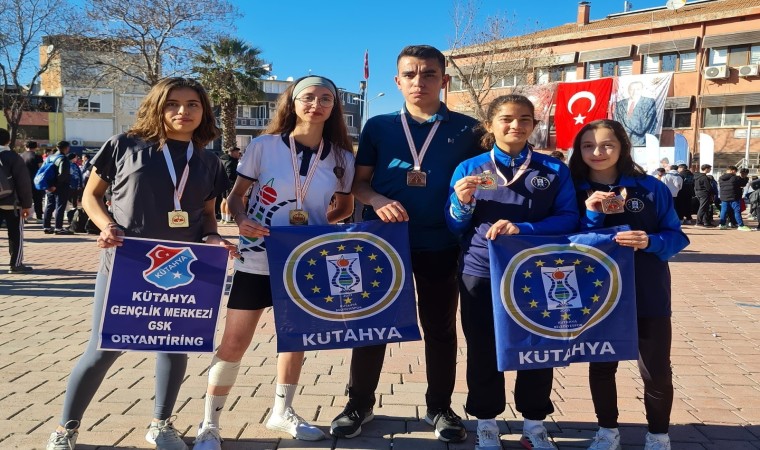 Kütahyalı sporcular Türkiye Şampiyonasında zirvede