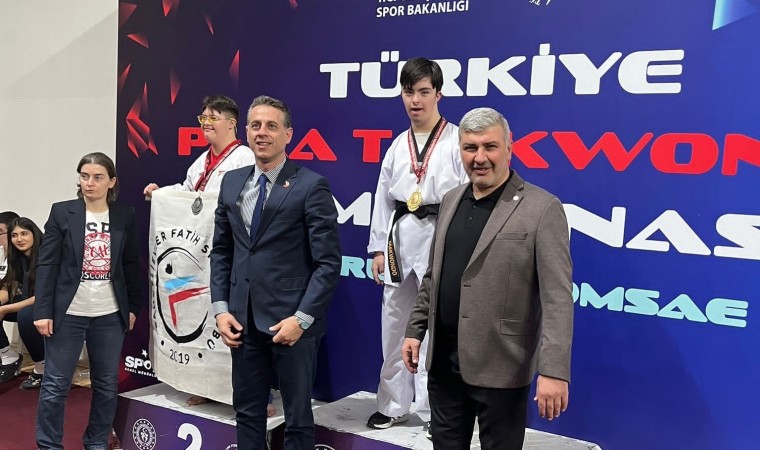 Malatyanın özel sporcularından Para Pumse Tekvando Türkiye Şampiyonasında derece