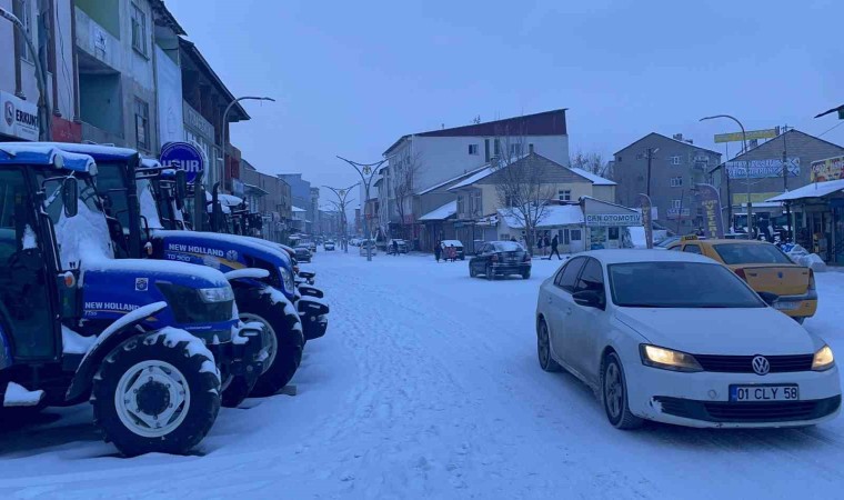 Malazgirtte dondurucu soğuklar