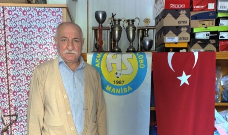 Manisada amatör futbolun sevilen ismi Ömer Şen son yolculuğuna uğurlandı