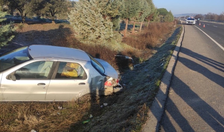 Manisada trafik kazası: 1 ölü 1 yaralı