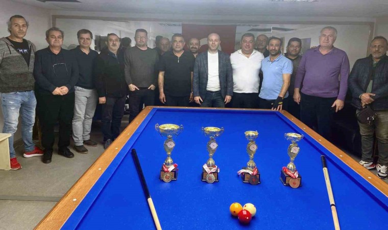 Muğla 3 Bant Bilardo şampiyonası Menteşede yapıldı