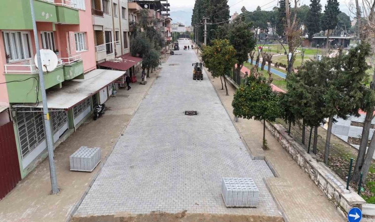 Nazilli Belediyesinden, 268 sokakta yol yenileme çalışması