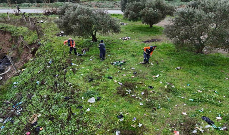 Nazilli Belediyesinden Bozyurt Mahallesinde temizlik seferberliği