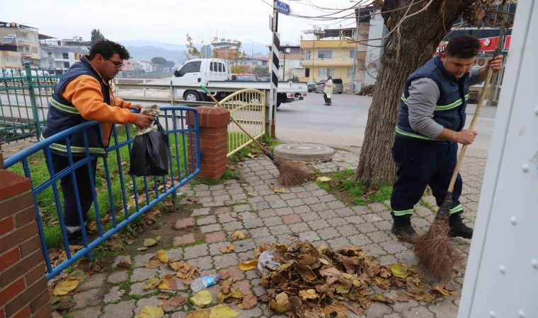 Nazillide temizlik çalışmalarına yoğunluk verildi