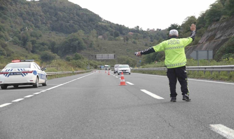 Orduda bir haftada 18 bin araç ve sürücüsü denetlendi