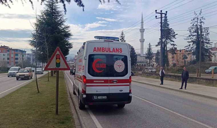 Orduda trafik kazası: 3 yaralı