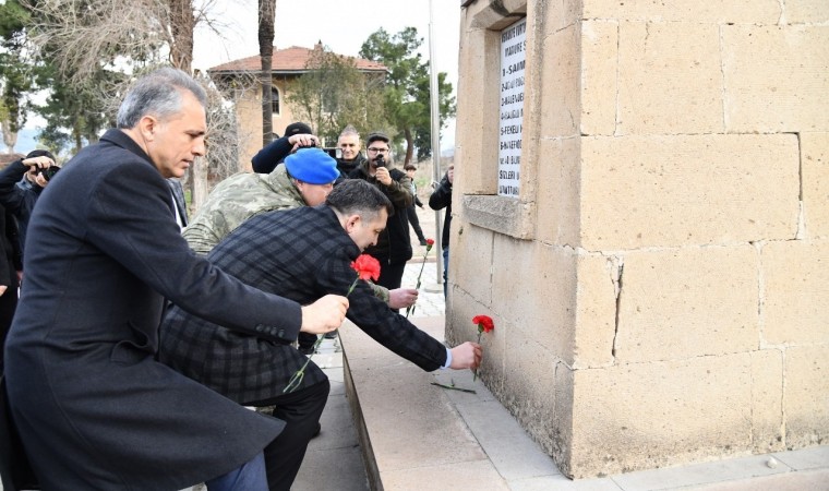 Osmaniyenin kurtuluş şehitleri Mamure Tren İstasyonunda dualarla anıldı