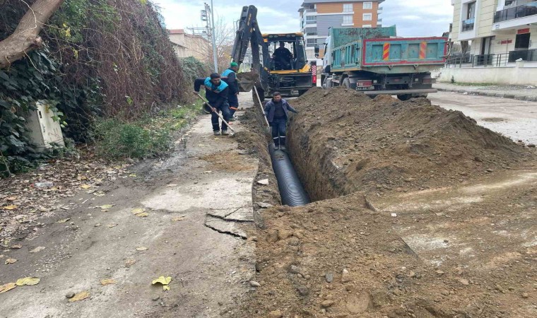 Salihli Yeşilyurtta taşkın sorunu ortadan kalktı