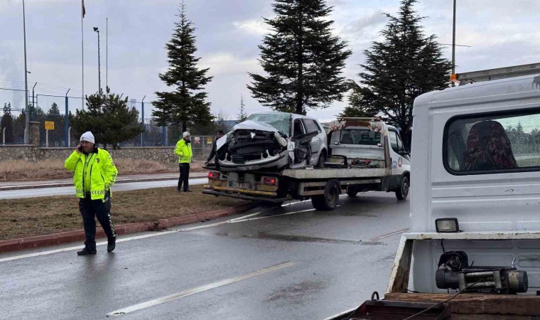 Seydişehirde trafik kazası: 1 yaralı